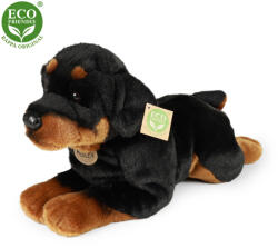Rappa Câine Rottweiler de pluș întins 39 cm ECO-FRIENDLY