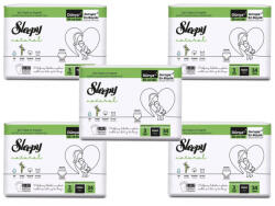 Sleepy Natural Ultra Sensitive Bambusz bugyipelenka Midi 3 (4-9)(170db)