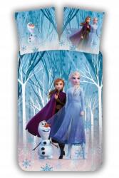 Jerry Fabrics Gyerek Ágyneműhuzat 140x200 Jégvarázs Anna Elsa Olaf Frozen (19BS158)