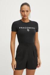 Fracomina t-shirt női, fekete, FP25ST3011J449N5 - fekete S