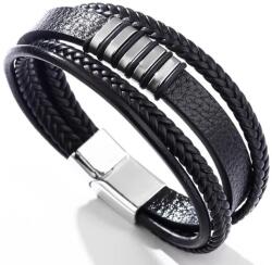 HARAHU Brățară MA-33283 - Neagră / 23cm KP33283