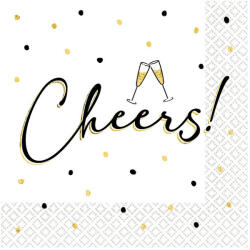Amscan Cheers szalvéta 16 db-os 33x33 cm (DPA9920092)