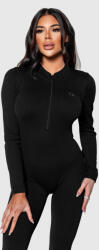 Iron Aesthetics Női bordázott overál Iron Aesthetics Rib Lady, fekete: S Fekete