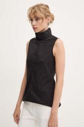 Remain top Sleeveless Top fekete, női, sima, 501938100 - fekete 38