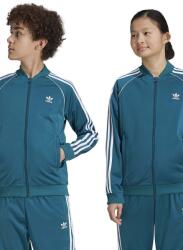 Adidas gyerek felső SST TRACK TOP zöld, nyomott mintás, IY7452 - türkiz 128