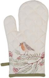 Clayre & Eef Set 2 manusi bumbac Bird termorezistente 18x30 cm (VGP44)