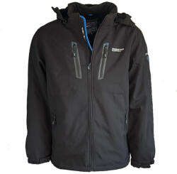 FREESTEP jachetă bărbați MP-40 blană de iarnă softshell Negru 6XL