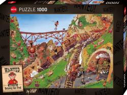Heye - Puzzle Getaway Car Fred - 1 000 piese