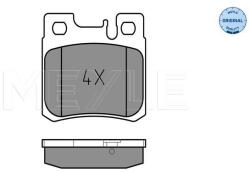 MEYLE set placute frana, frana disc MEYLE -ORIGINAL: True to OE. 025 211 9715 (025 211 9715)