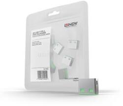 Lindy 10 USB Port Locks GREEN no Key (LINDY_40461) (LINDY_40461)