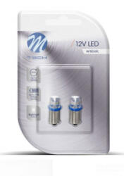 m-tech BA9S LED dióda homorú kék színű, pár (72LB007B) (72LB007B)