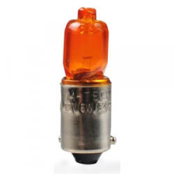 m-tech HY6W sárga halogén izzó 12V - 6W , 1db (72Z77)