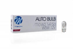 m-tech T10, W5W halogén izzó 12V, 1db (72Z12) (72Z12)