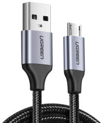 UGREEN USB-Micro USB kábel, QC 3.0, 2, 4A, 0, 25m (fekete)