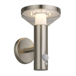 OPTONICA LED Lámpatest Oldalfali Napelemes Mozgásérzékelős 4.4 W Meleg Fehér Kültéri Ip44