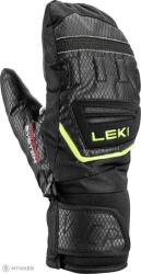 LEKI WCR Team 3D gyerek kesztyű, black-ice lemon (8.0)