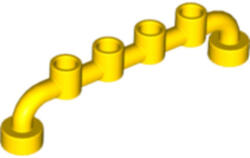 LEGO® Alkatrészek (Pick a Brick) Sárga 1x6 korlát 4212408 (4212408)