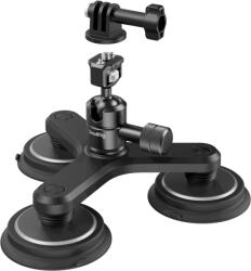 SmallRig 4468 Triple Magnetic Suction Cup Mounting Support Kit for Action Cameras