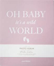 Printworks Photoalbum Baby Its a Wild World Pink Large