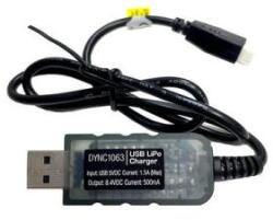 DYNAMITE Încărcător USB LiPo cu 2 celule (DYNC1063)