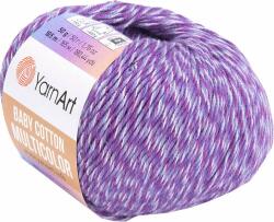 YARNART Baby Cotton Multicolor 5218 Purple Плетива прежда (Baby Cotton Multicolor 5218)