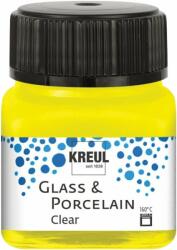Kreul Clear Боя за стъкло и порцелан Yellow 20 ml 1 бр (<![CDATA[16291]]>)