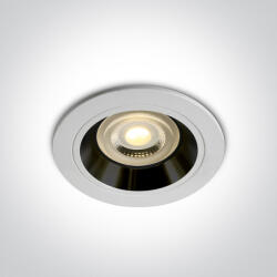 ONE Light Jalia beépített lámpa 1x50 W fehér-fekete 10105ALG/W/B (10105ALGWB)
