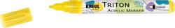 Kreul Triton Marker pentru textile 1 - 3 mm Genuine Yellow Light 1 buc (<![CDATA[17701]]>)