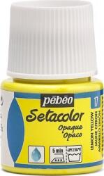 Pébéo Setacolor Боя за плат 17 Lemon Yellow 45 ml 1 бр (69.3017)