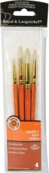 Royal & Langnickel RSET-9117 Set pensule rotunde 4 buc (RSET-9117)