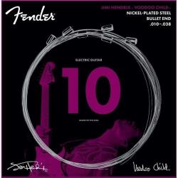 Fender Hendrix Voodoo Child Bullet Nickel Plated Steel 10-38 Corzi chitare electrice (0733250609)
