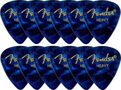Fender 351 Shape Classic Celluloids 12 Blue Moto Pană (<![CDATA[1980351902]]>)