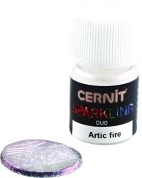 Cernit Sparkling Colored Powder Pastă polimerică Duo Arctic Fire 2 g (CE6130002004C)