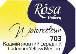 Rosa 343703 Vopsea acuarela 703 Cadmium Yellow Medium 2, 5 ml 1 buc (343703)