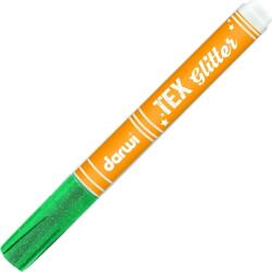 Darwi Tex Fabric Glitter Marker Marker pentru textile Verde Închis 6 ml 1 buc (DA0140013626C)