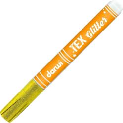 Darwi Tex Fabric Glitter Marker Marker pentru textile Yellow 6 ml 1 buc (DA0140013700C)