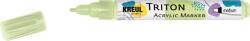 Kreul Triton Marker pentru textile 1 - 3 mm Light Green 1 buc (<![CDATA[17738]]>)