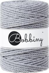 Bobbiny 3PLY Macramé Rope 5 mm 100 m Silver Șnur (<![CDATA[TX-E021]]>)