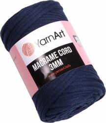Yarn Art Macrame Cord 3 mm 85 m 784 Navy Blue Șnur (Macrame Cord 3 mm 784)