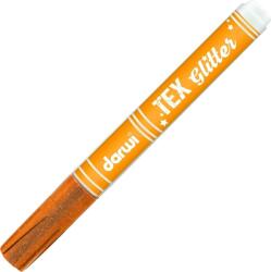 Darwi Tex Fabric Glitter Marker Marker pentru textile Orange 6 ml 1 buc (DA0140013752C)