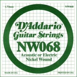 D'Addario NW 068 Coardă individuală pentru chitară (NW068)