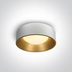 ONE Light Asteri mennyezeti lámpa 1x30 W fehér-sárgaréz 67452/W/W