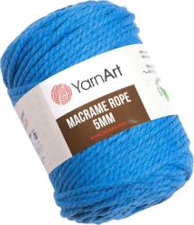 Yarn Art Macrame Rope 5 mm 5 mm 85 m 786 Dark Blue Șnur (Macrame Rope 5 mm 786)