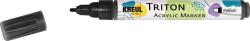 Kreul Triton Marker pentru textile 1 - 3 mm Black 1 buc (17709)
