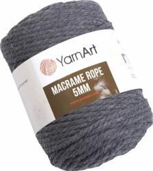 Yarn Art Macrame Rope 5 mm 85 m 758 Dark Grey Șnur (<![CDATA[Macrame Rope 5 mm 758]]>)