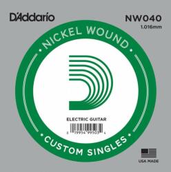 D'Addario NW040 Coardă individuală pentru chitară (NW040)