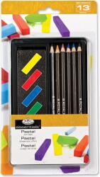 Royal & Langnickel Pencil Art Set Small Tin Set de pasteluri uscate 13 bucăți (RSET-ART2506)