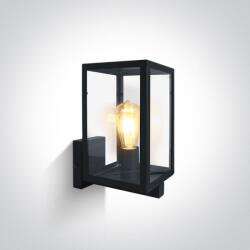 ONE Light kültéri fali lámpa 1x40 W fekete 67406C/B