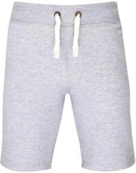 AWDIS Unisex felnőtt Campus Heather rövidnadrág XL szürke