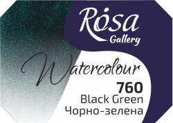 Rosa 343760 Vopsea acuarela 760 Black Green 2, 5 ml 1 buc (343760)